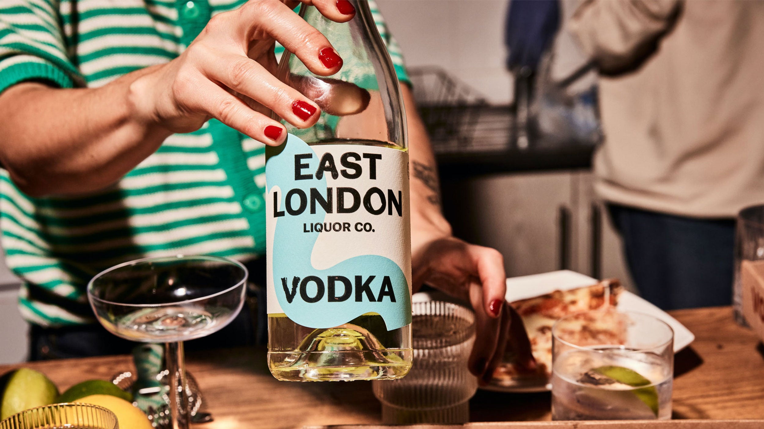 East London Vodka, 40% ABV